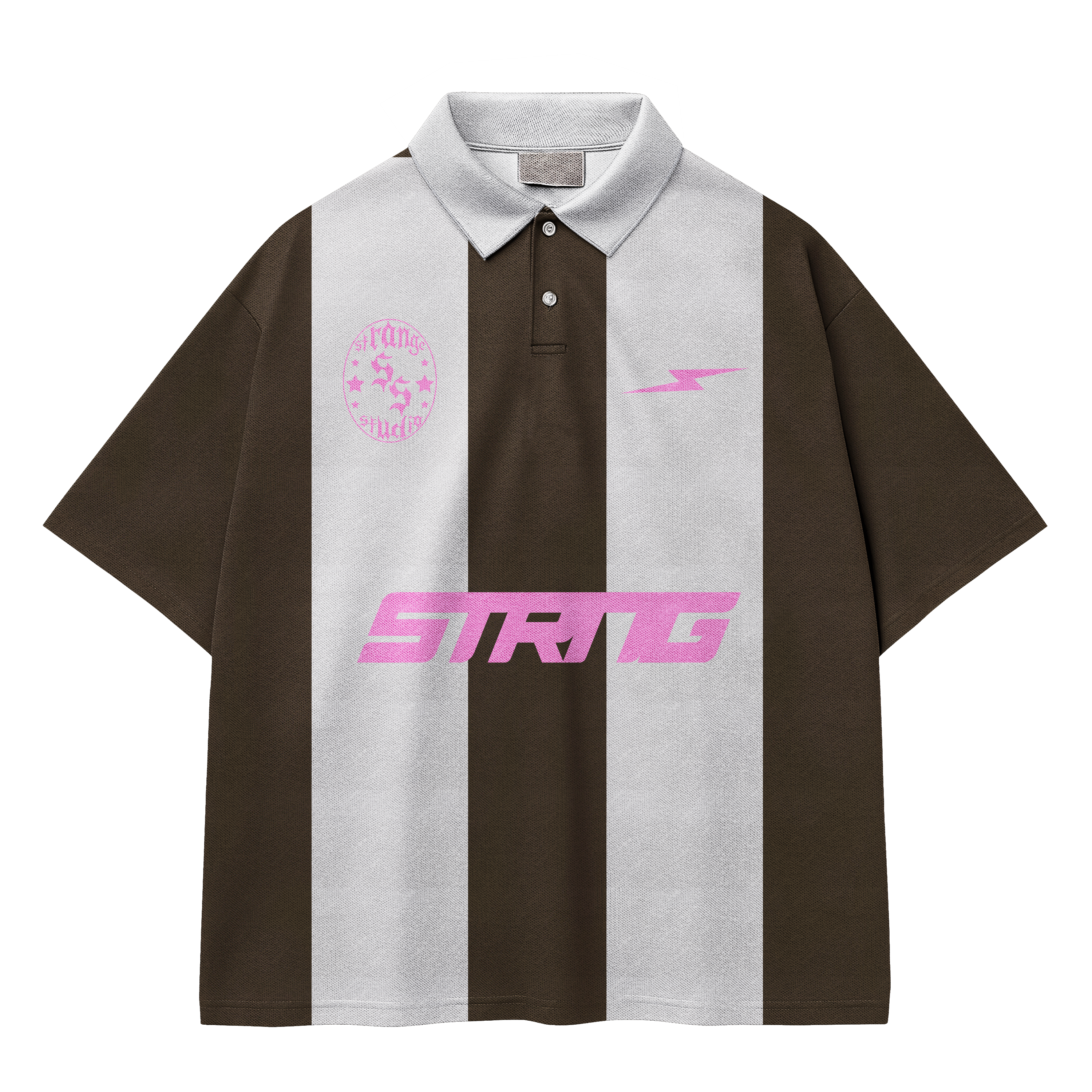 Strange Brown Polo