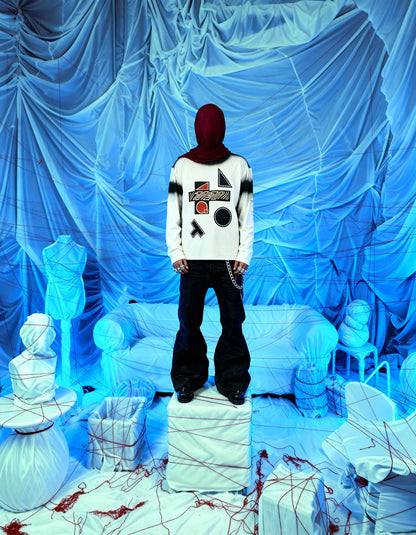 PUZZLED [BIKER FULL-SLEEVE T-SHIRT]