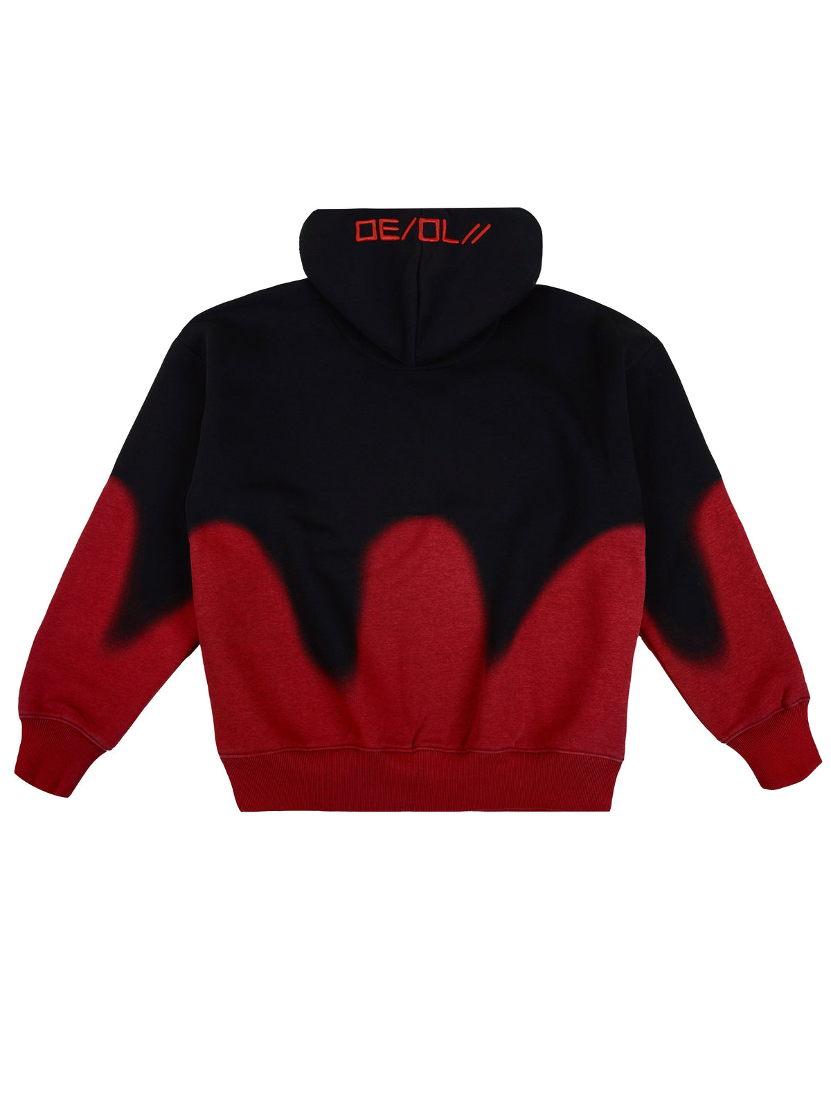 STAINED [RELAXED ZIP-UP HOODIE]