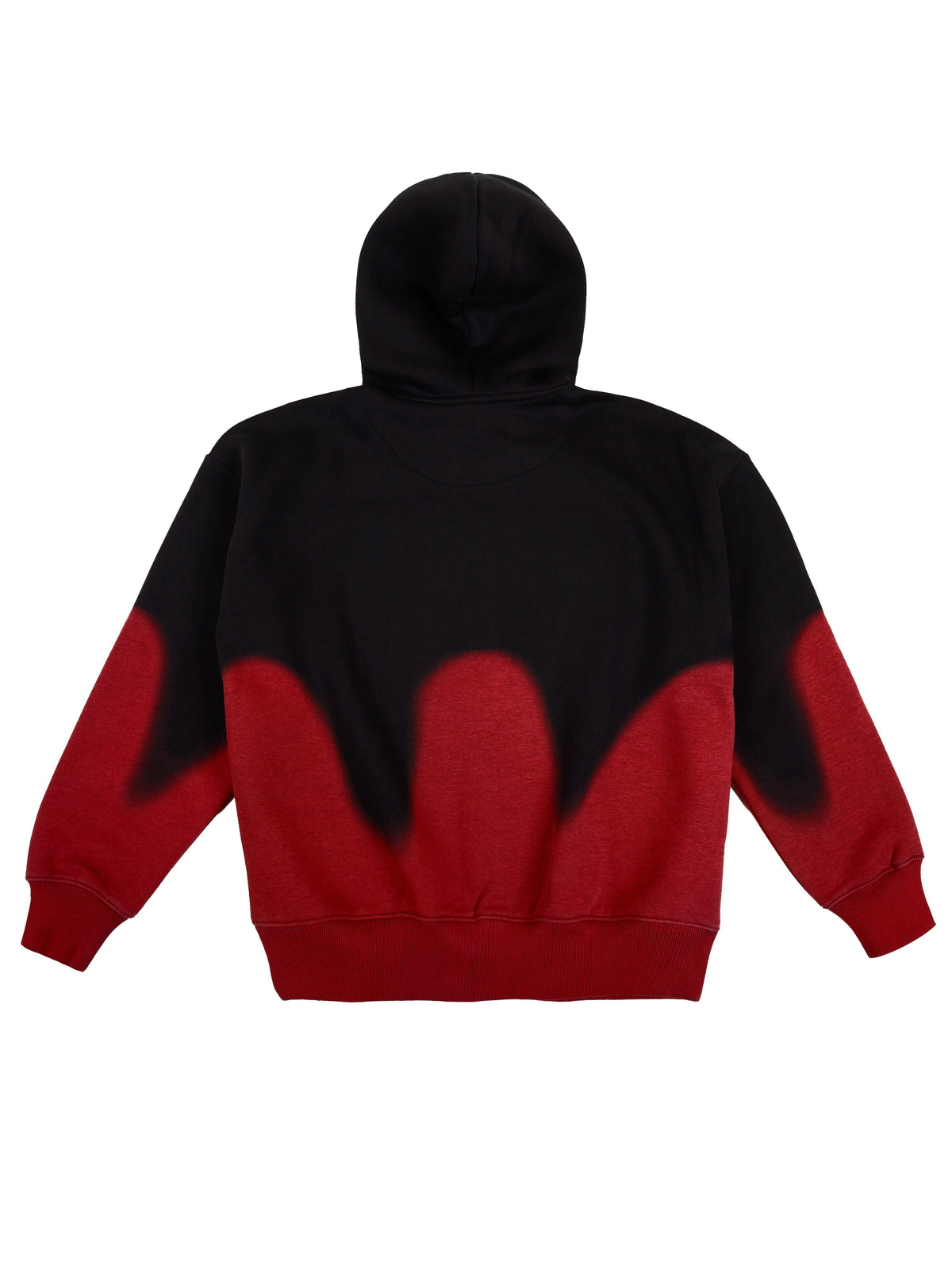 STAINED [RELAXED ZIP-UP HOODIE]