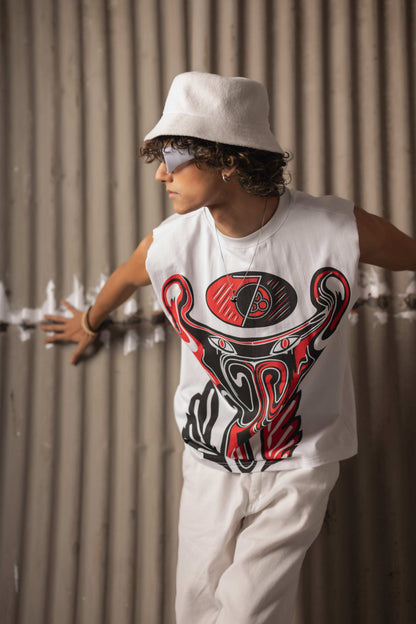 FLYING BULL [SLEEVELESS T-SHIRT]