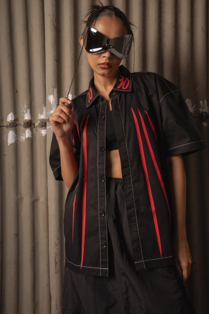 SLIT OPEN [RELAXED FIT SHIRT]